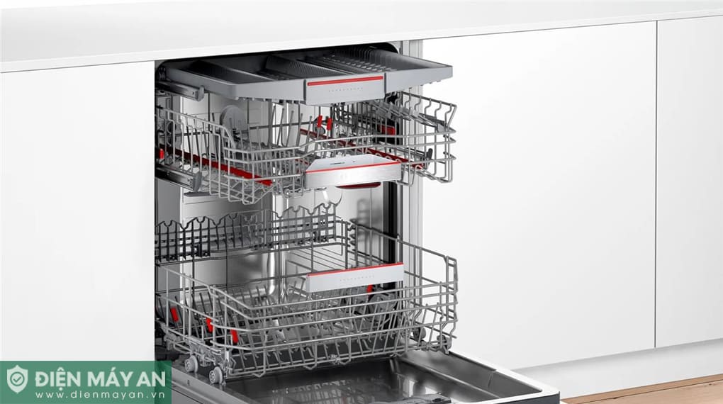 Máy rửa bát bán âm Bosch Serie 6 SMU6ECS57E